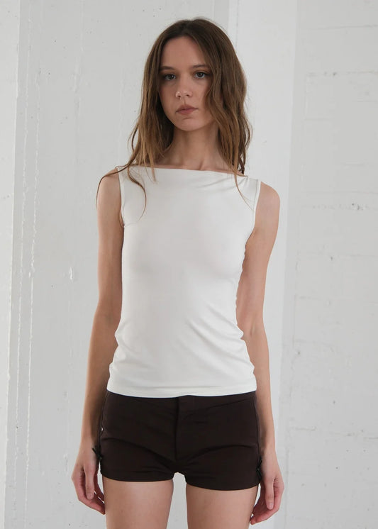 Clark Top - White