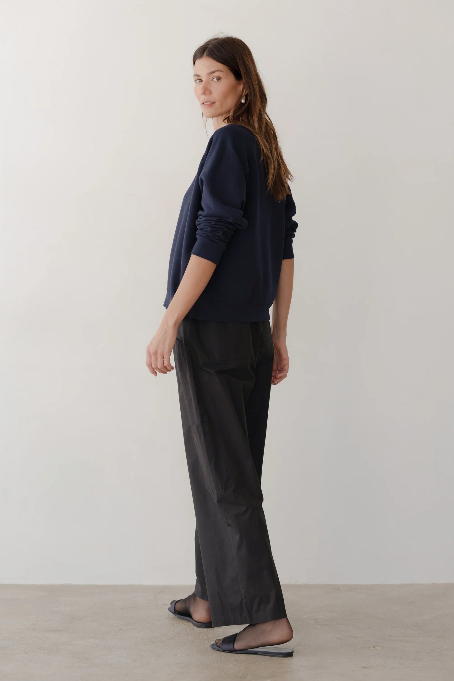 Pop Drawstring Cargo Pant - Jet