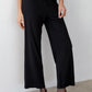 Baby Rib Scallop Pant - Jet