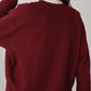 Eco-Terry Crewneck - Oxblood