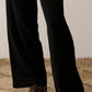 Bubble Crop Simple Pant - Jet