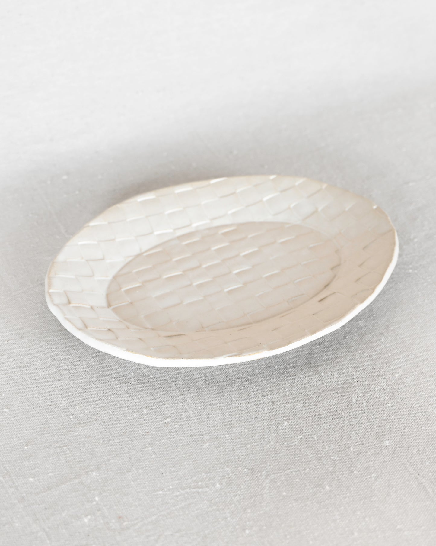 Ceramic Checker Platter