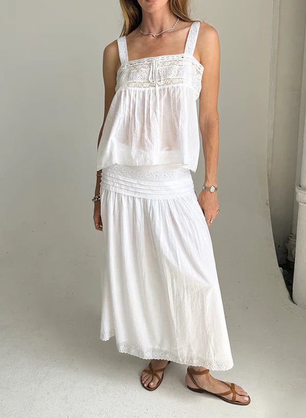 Irati Skirt - White