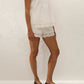 Cristina Short - Mila Lace Ivory