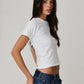 Amelia Vintage Tee - White