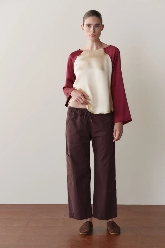 Pop Drawstring Cargo Pant - Espresso