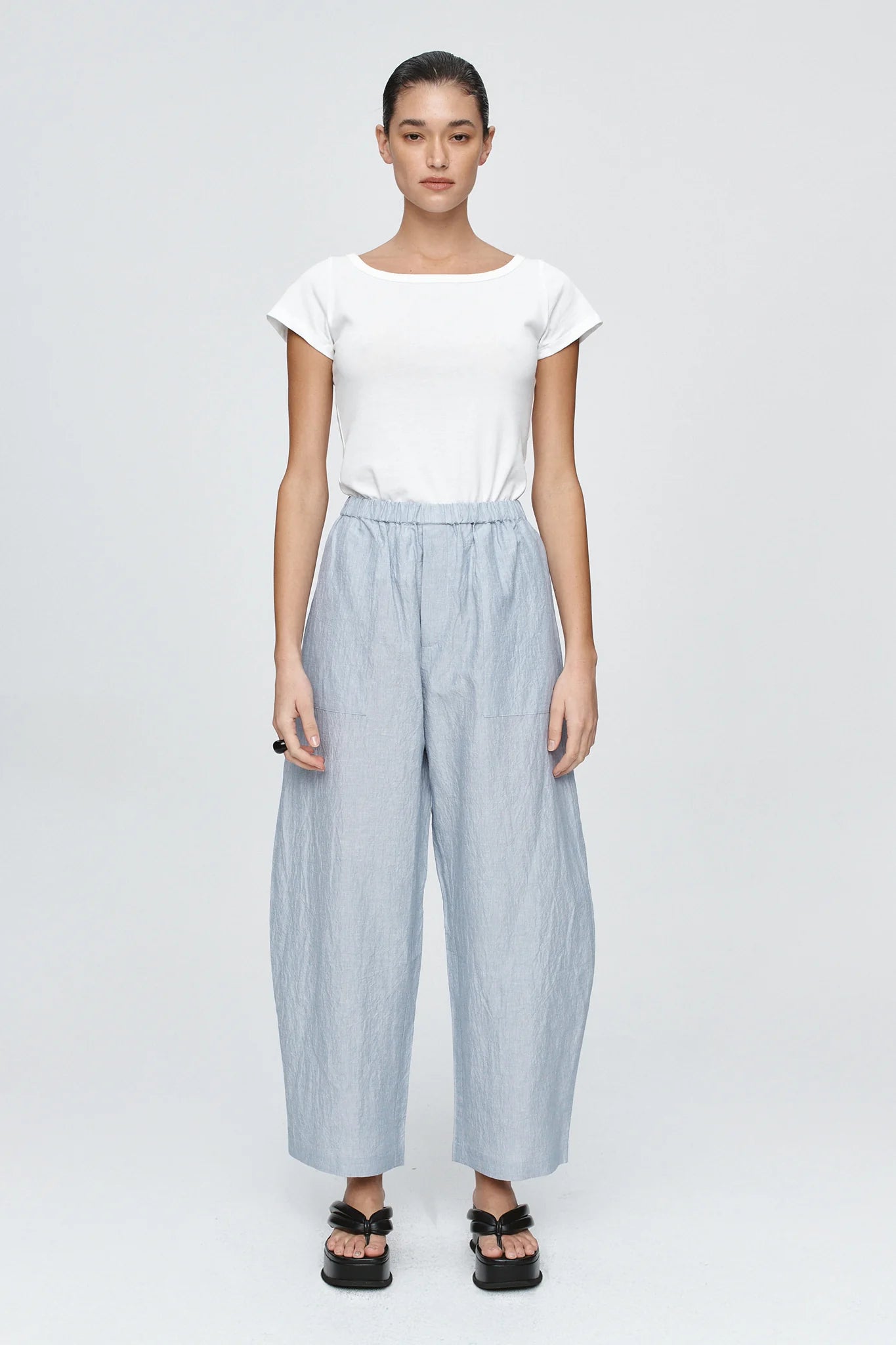 Ellidy Pant - Bleu Stripe