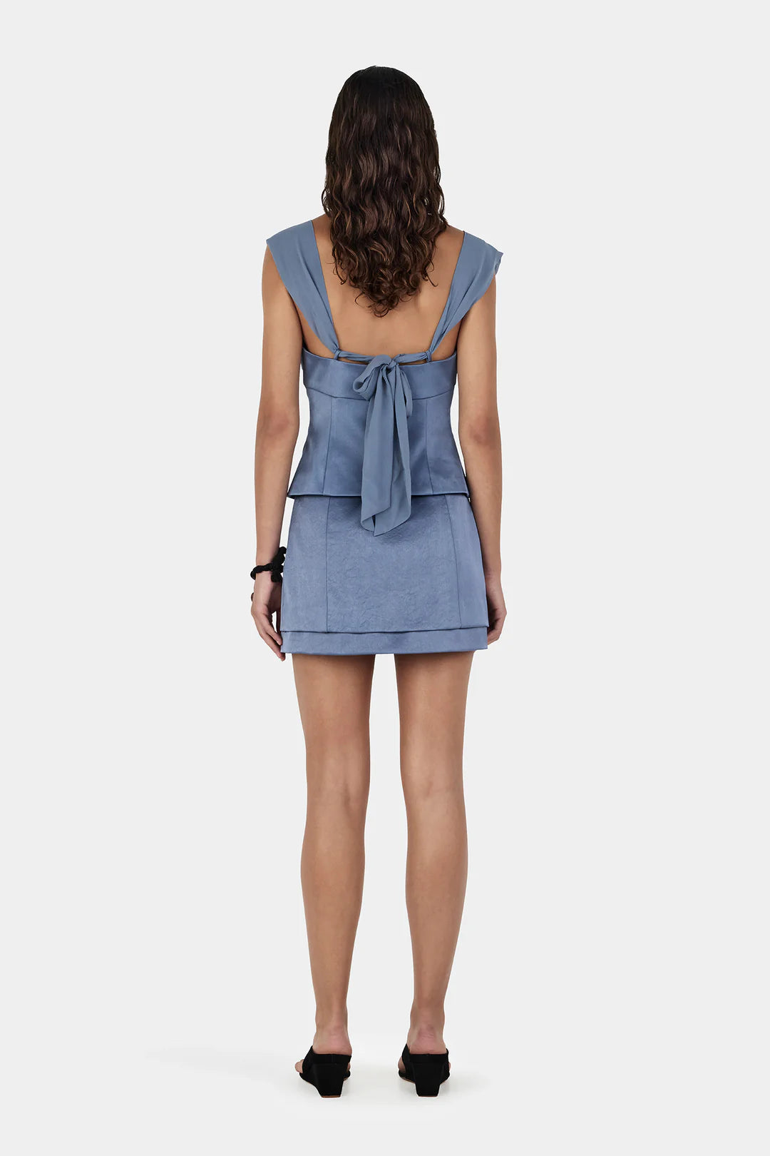 Everly Skirt - Steel