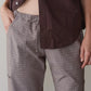Cotton Dobby Cargo Pant - Espresso