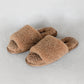 Shearling Slippers - Camel