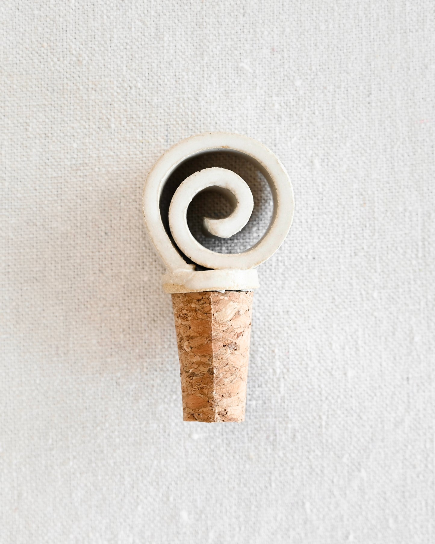 Ceramic Wine Topper - Swirl
