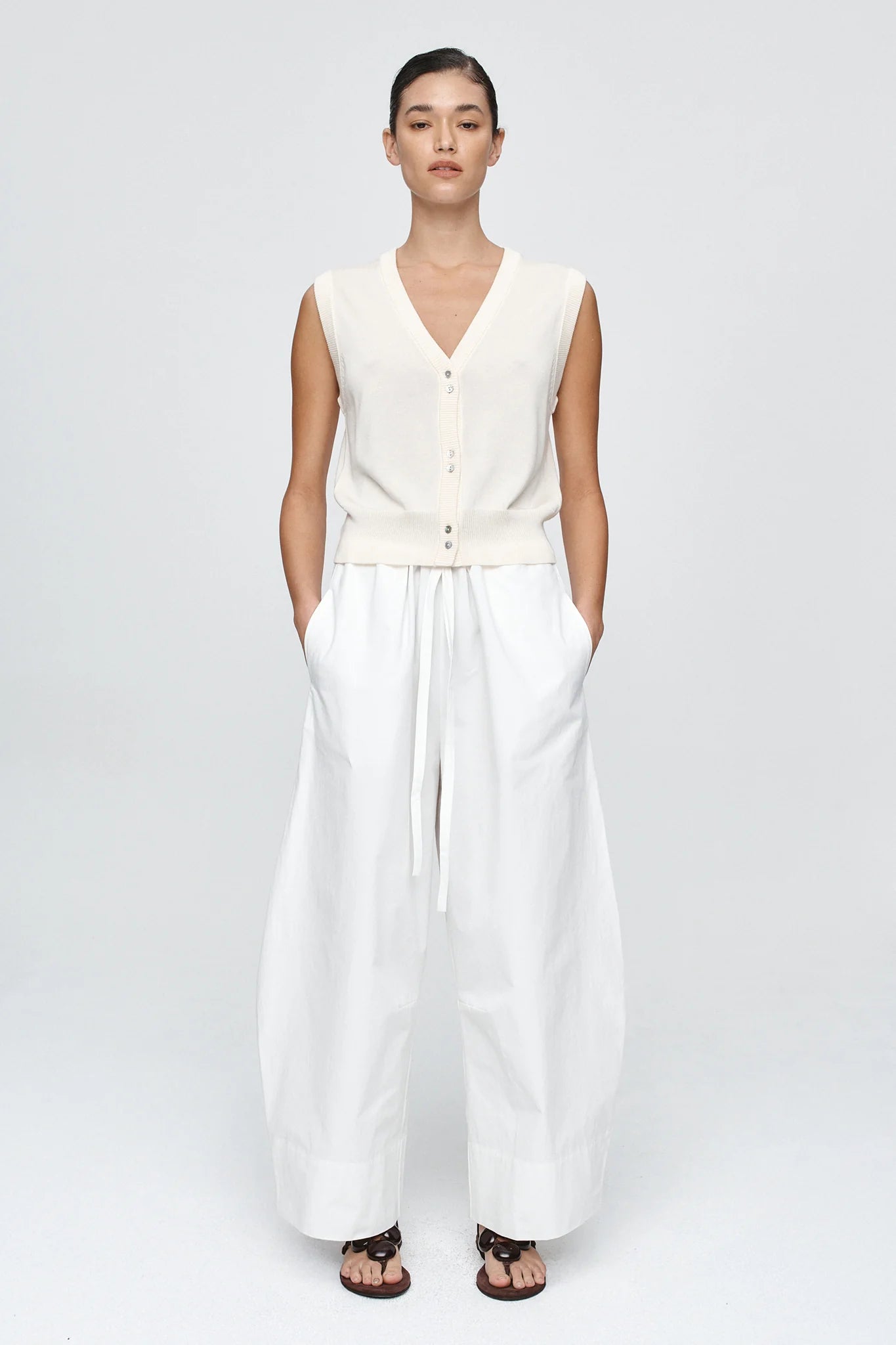 Foundations Vest - Ivory