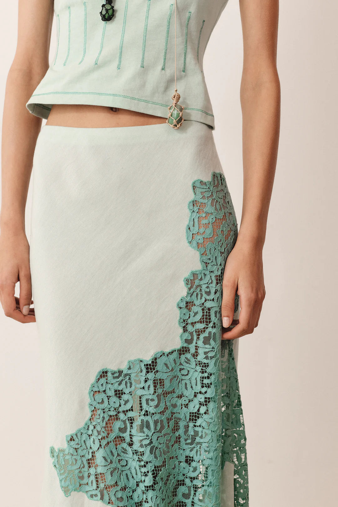 Paloma Skirt - Seaspray