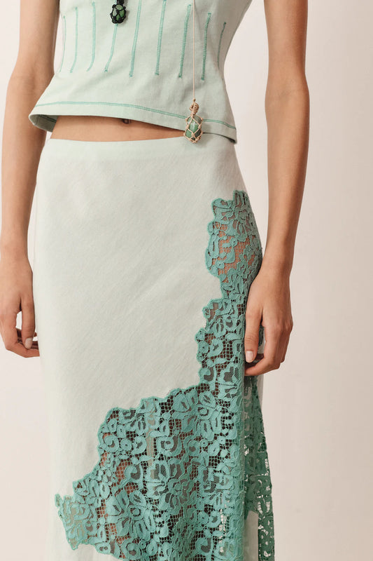 Paloma Skirt - Seaspray