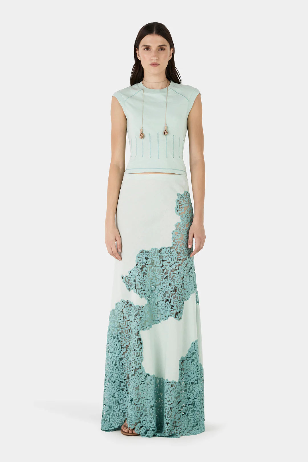 Paloma Skirt - Seaspray