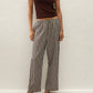 Paloma Pant - Rita Stripe Port