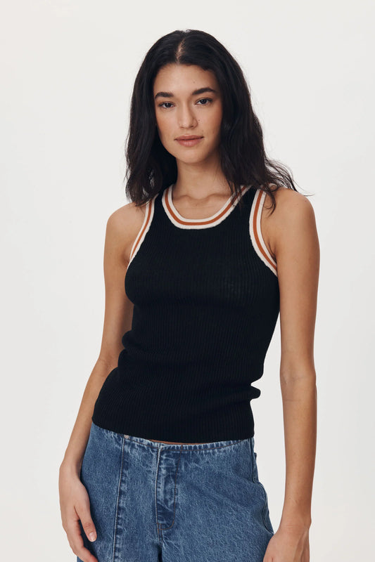 Hubert Knit Tank - Noir