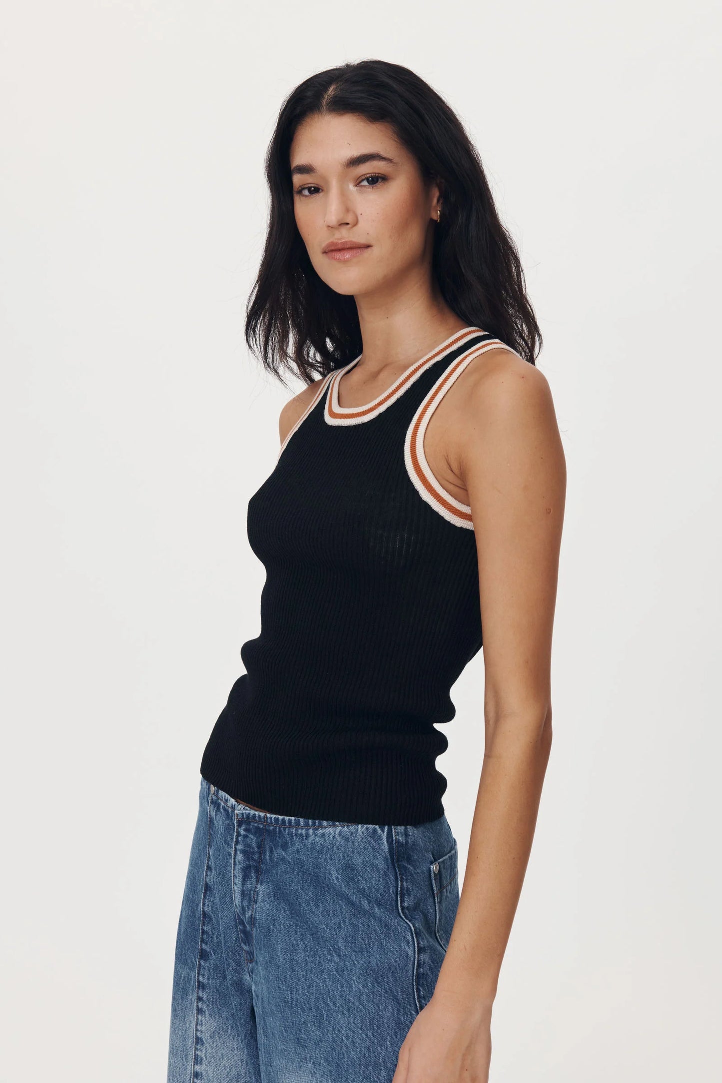 Hubert Knit Tank - Noir