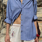 Indra Shirt - Blue Stripe