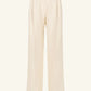 Irena High Waist Tailored Pant - Bone