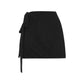 Jole Silk Mini Wrap Skirt - Noir