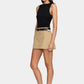 Nazra Mini Skirt - Caramel