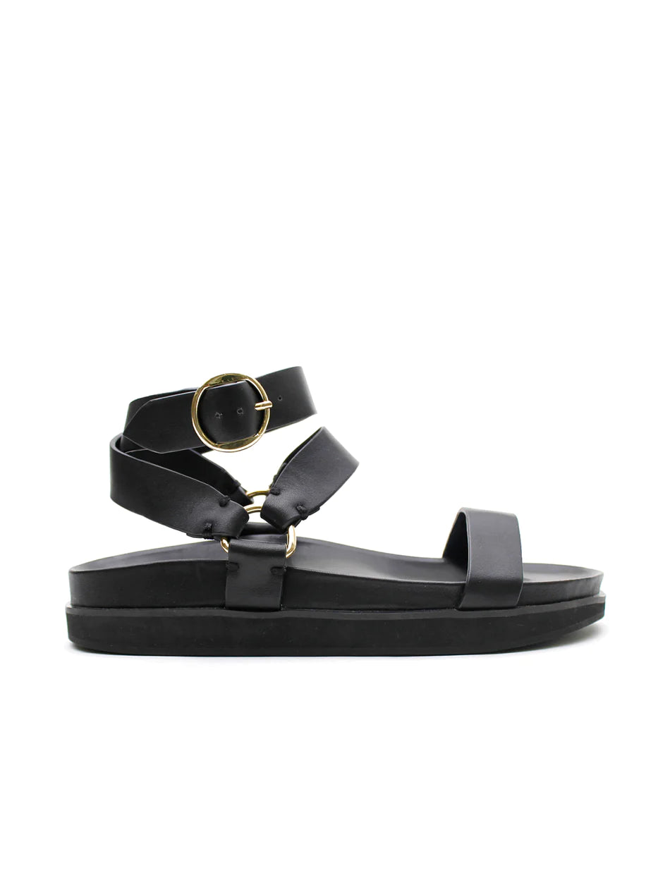 Platform Sandal - Black