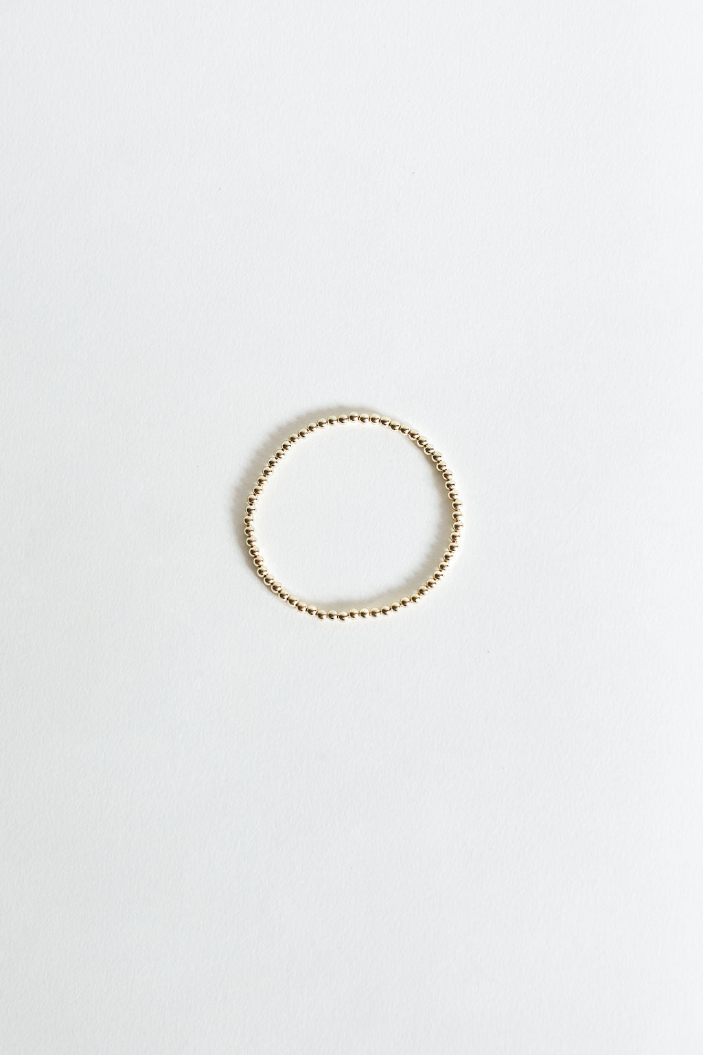 Nala Gold-Filled Beaded Bracelet - Medium