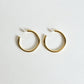 Laguna Hoop Earrings Gold - Large