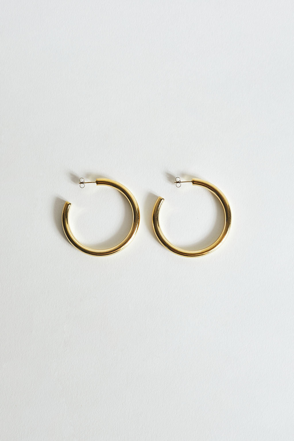 Laguna Hoop Earrings Gold - Large