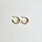 Laguna Hoop Earrings Gold - Small