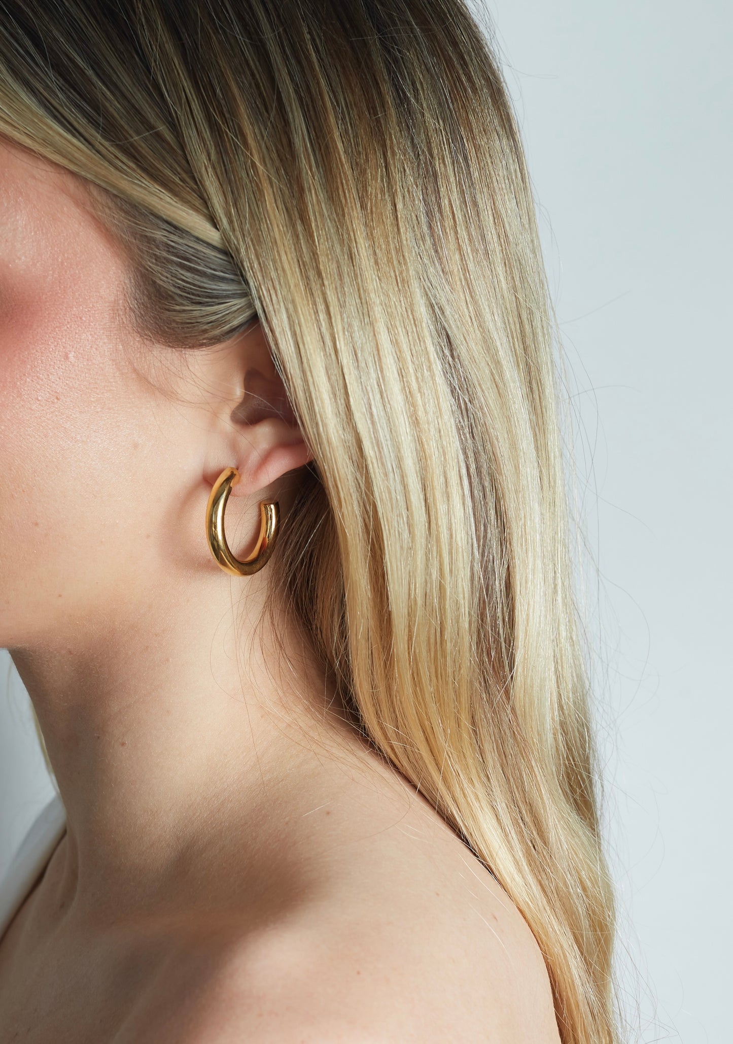 Laguna Hoop Earrings Gold - Small