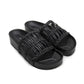 Lou Platform Slide - Black