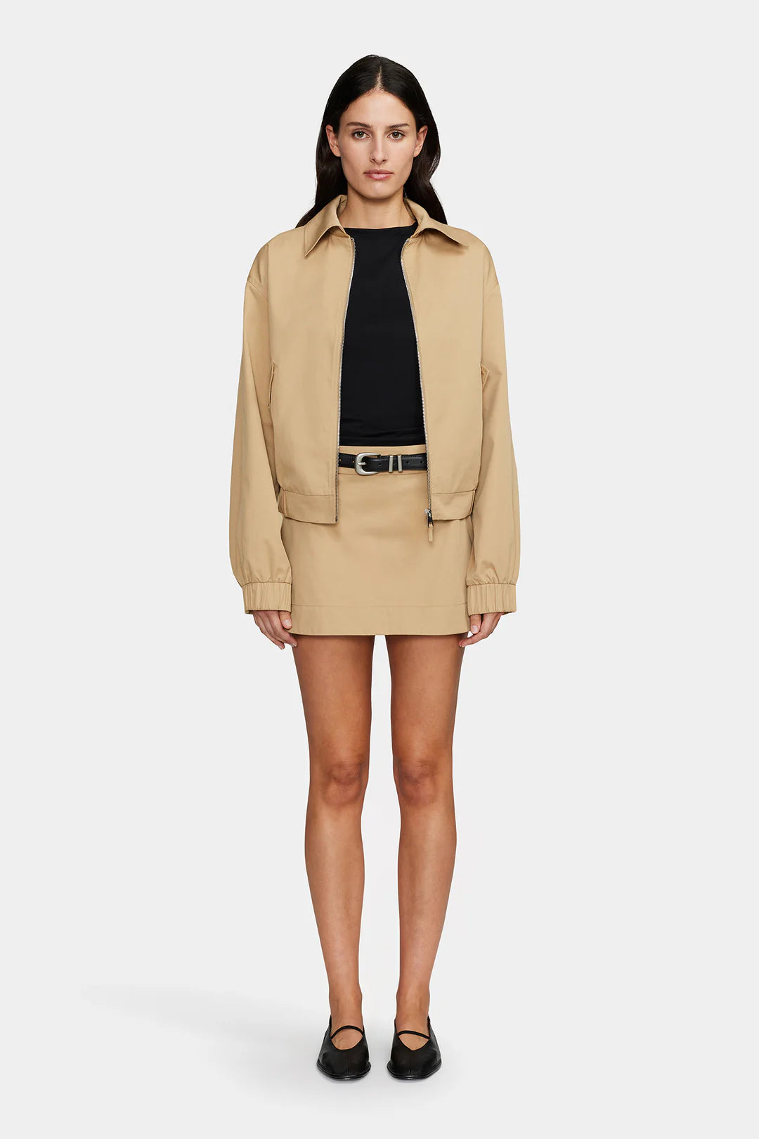 Nazra Mini Skirt - Caramel
