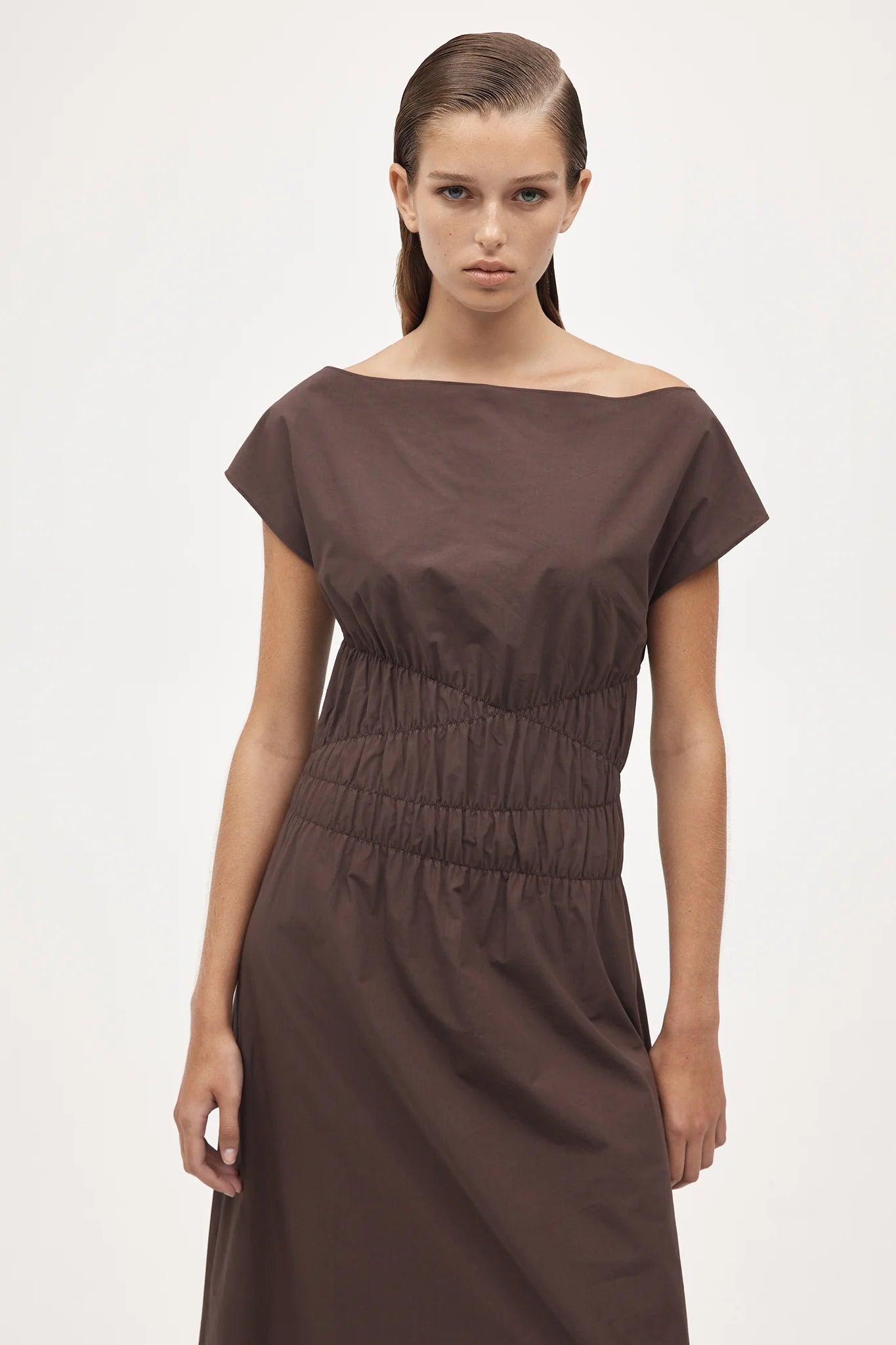 Costa Dress - Chocolate