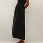 Orla Strapless Midi Dress - Black
