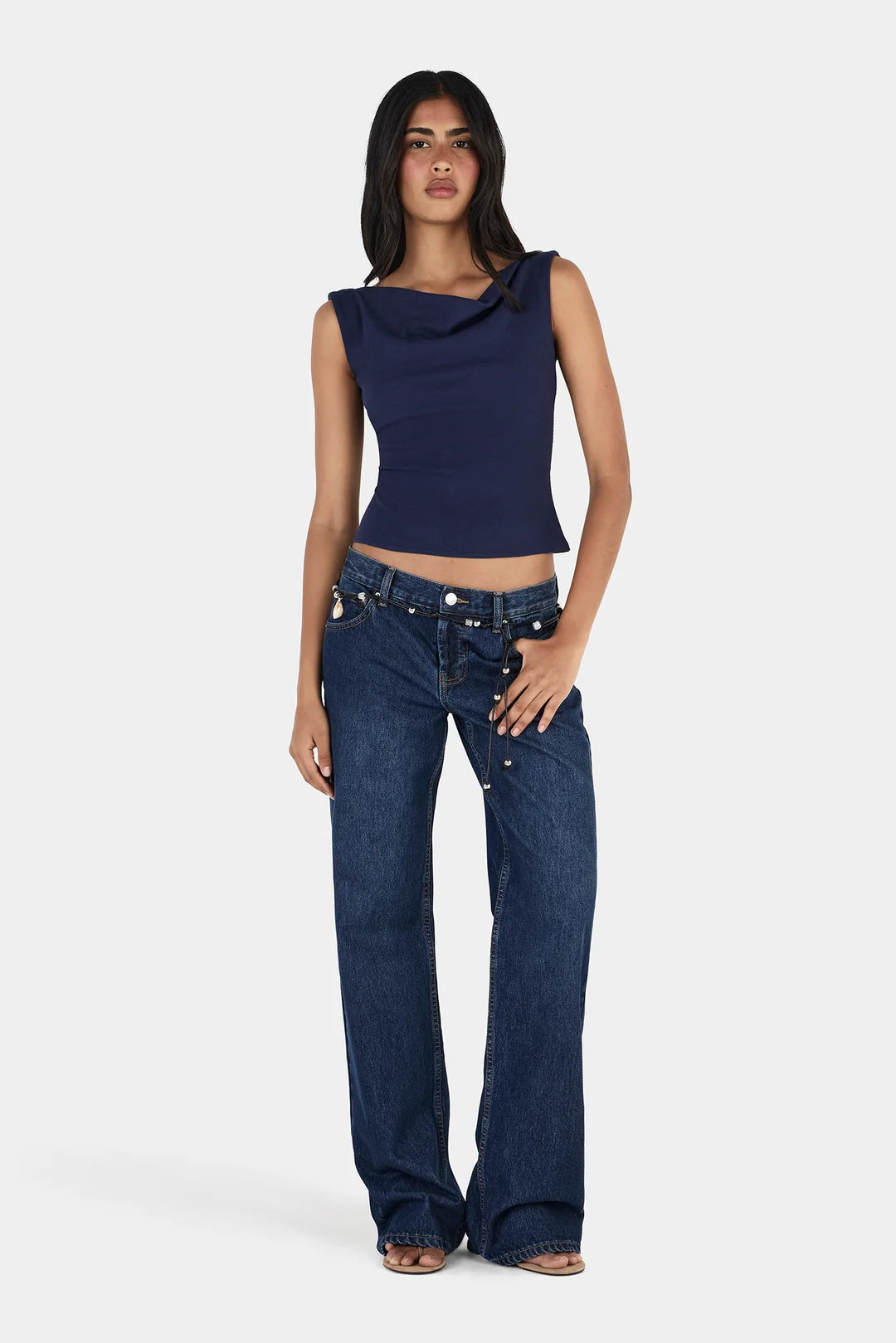 Maisie Top - Indigo