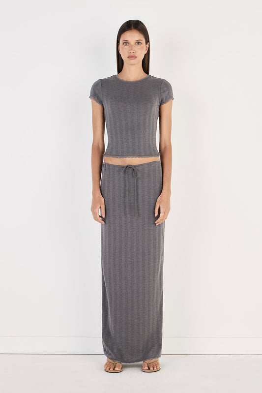 Sandy Maxi Skirt - Grey
