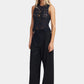 Patti Crochet Top - Navy