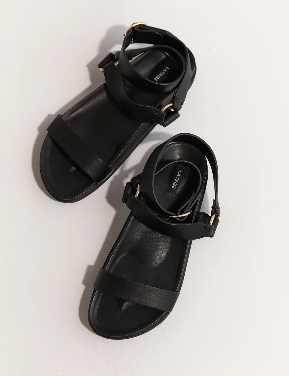 Platform Sandal - Black