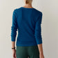 Pointelle Long Sleeve - Lake