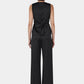 Rey Satin Vest - Black
