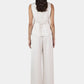 Rey Satin Vest - Ivory