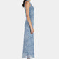 Rushton Midi Dress - Indigo Paisley