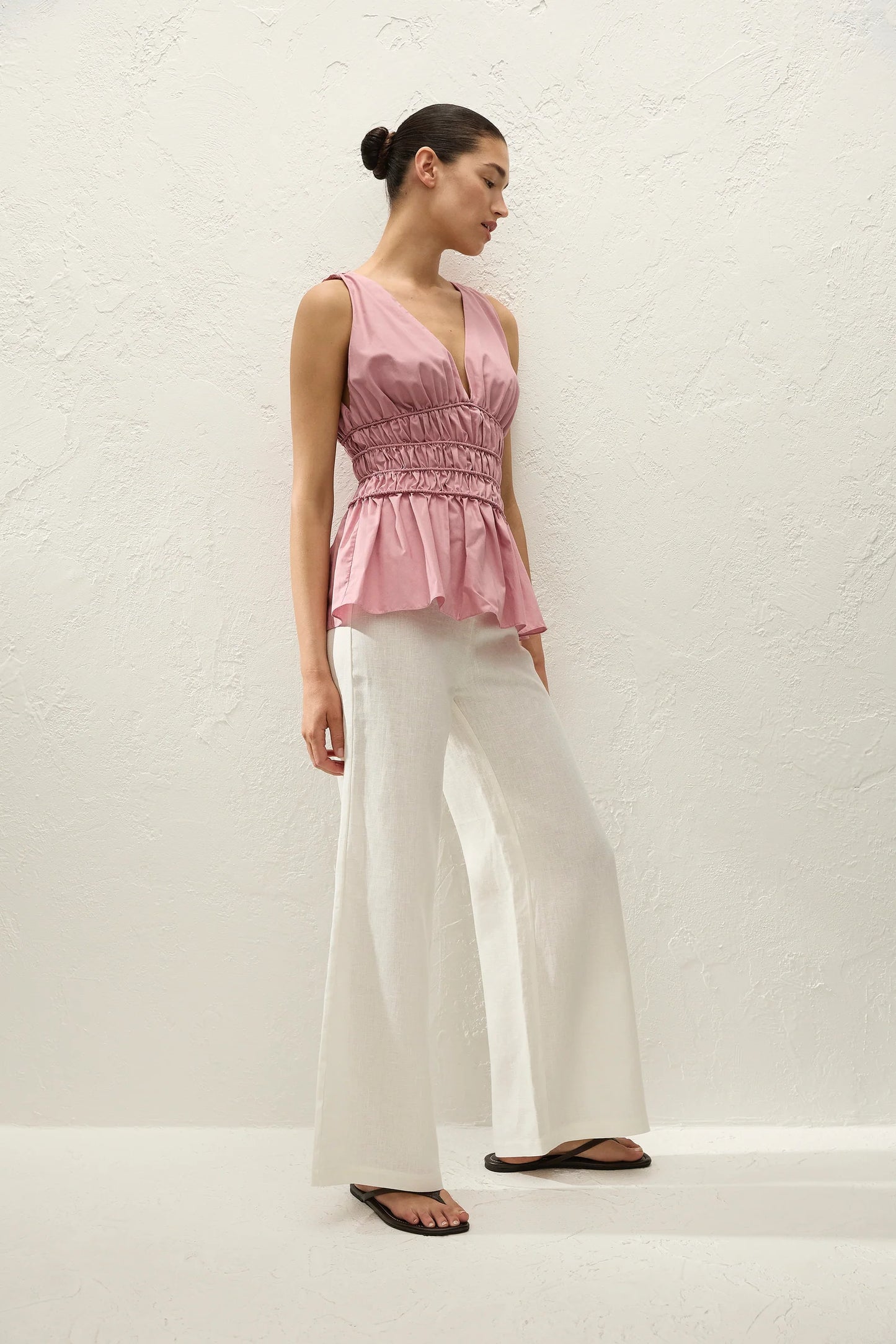 Saja Top - Dusty Pink