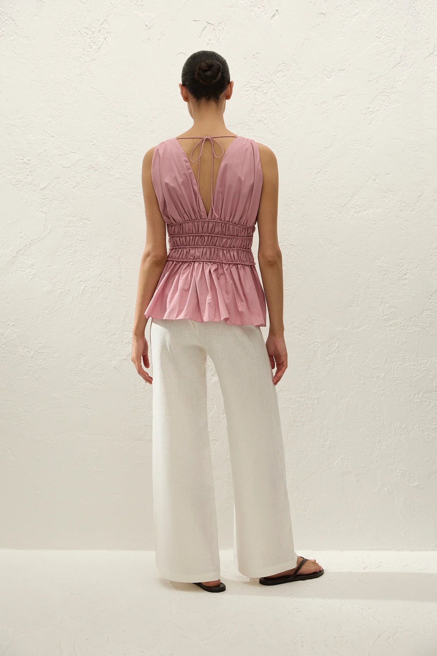 Saja Top - Dusty Pink