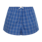 Leya Short - Cobalt Flor Check