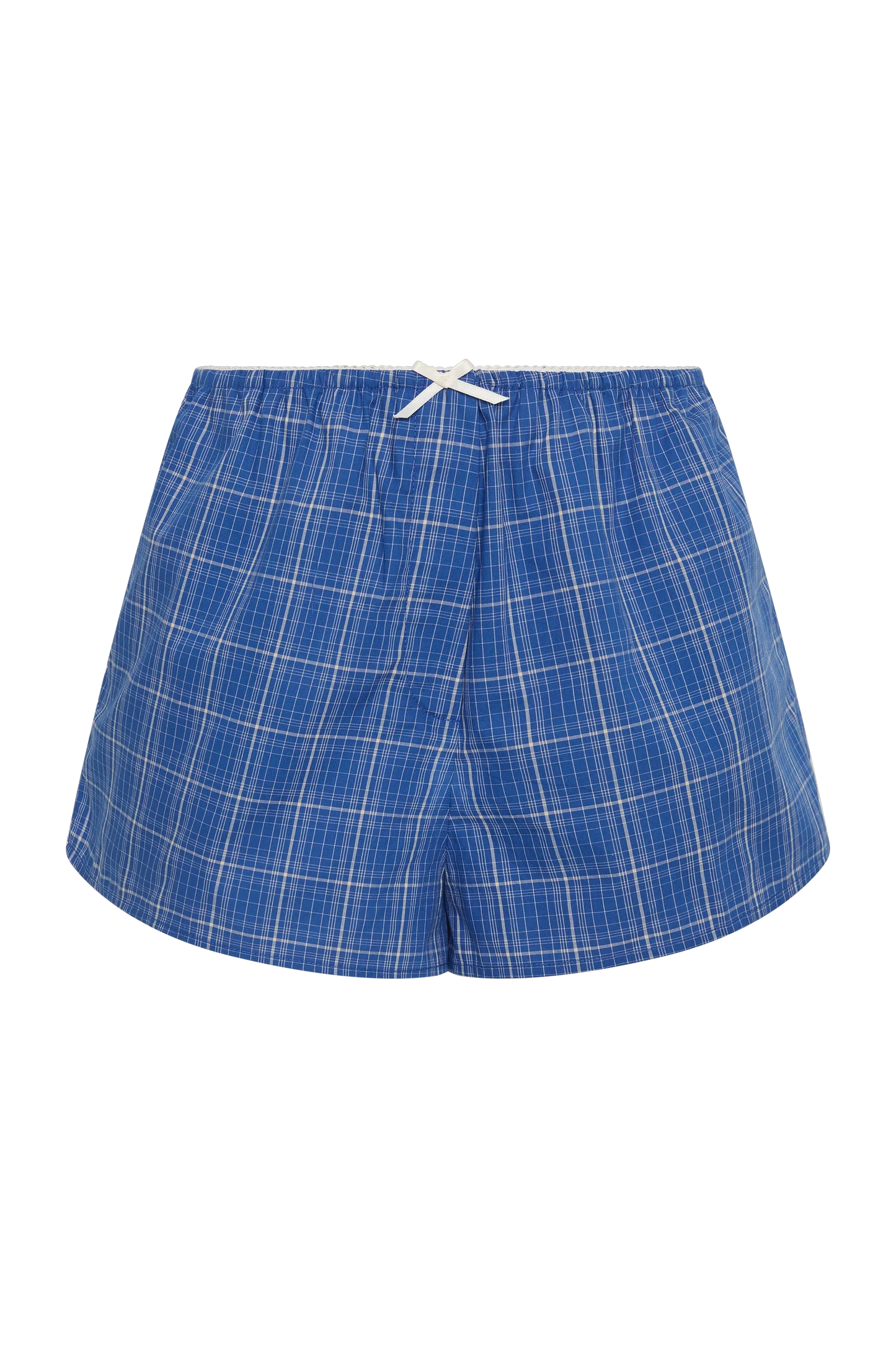 Leya Short - Cobalt Flor Check
