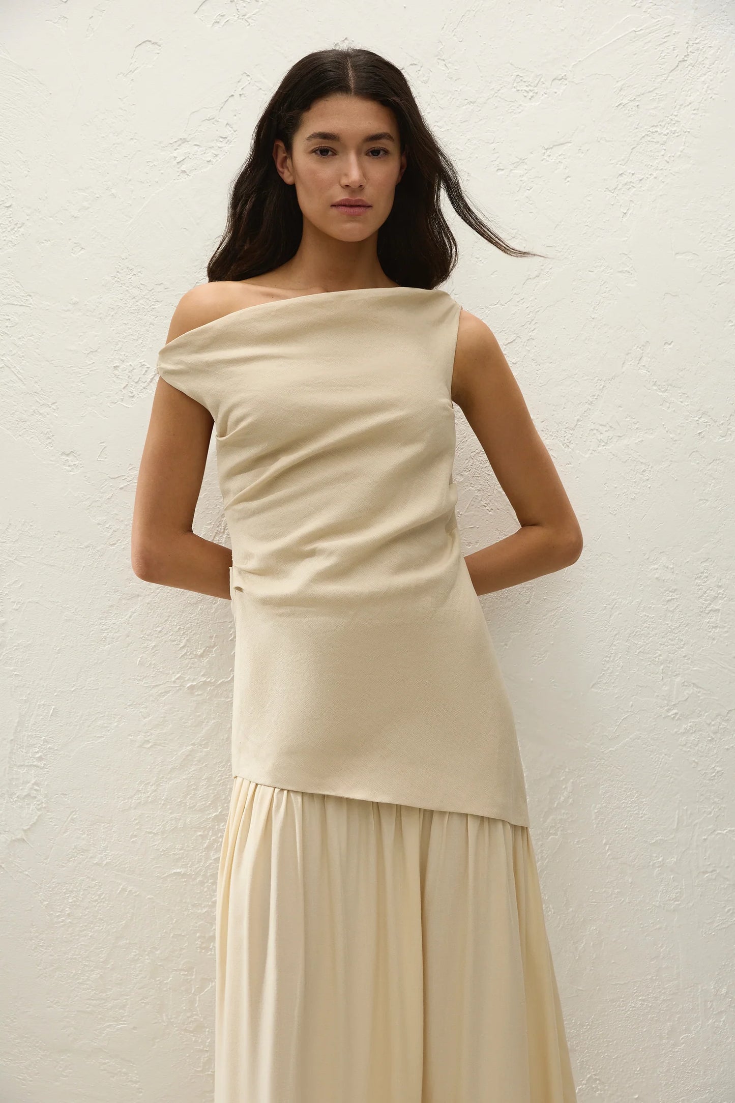 Roma Maxi Dress - Panna