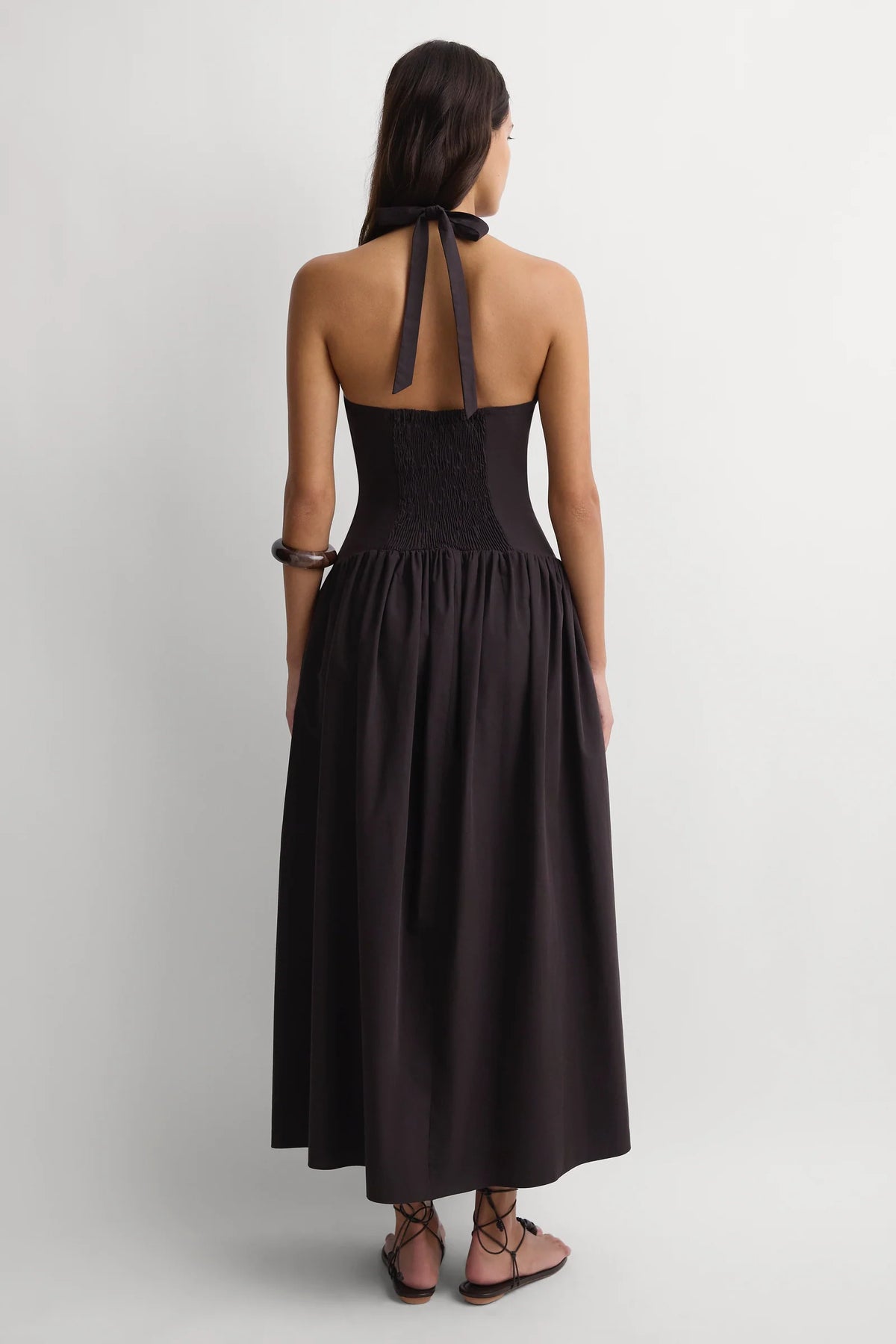 Palmiera Midi Dress - Carob